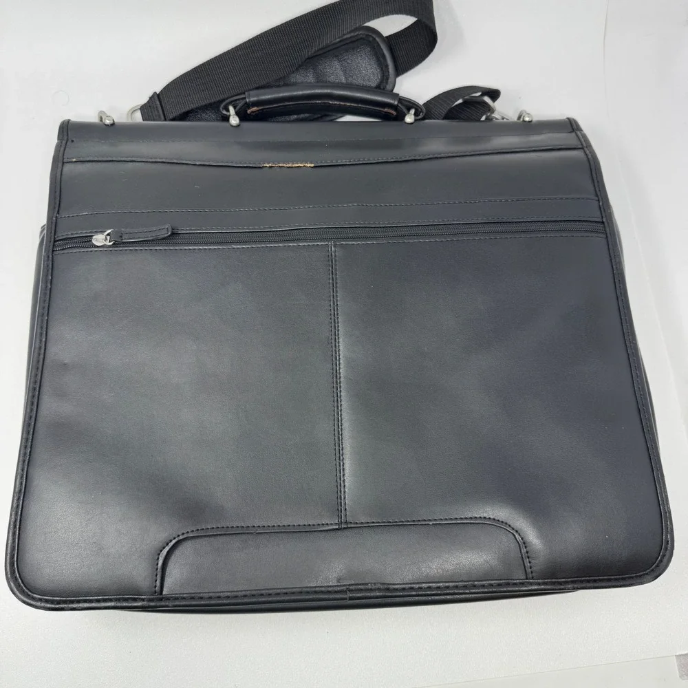 Samsonite Black Messenger Briefcase Bag Laptop Office Travel